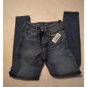Old Navy high rise rock star leggings built in tough jeans size 8